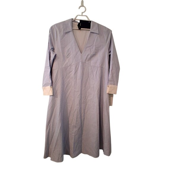 Pomander Place nwt Cannes stripe dress midi maxi pockets - Picture 1 of 5